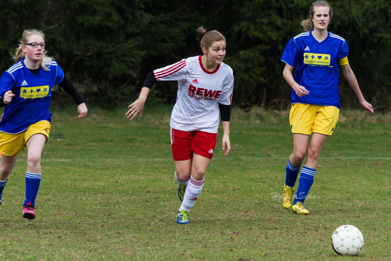 Bild 265 - B-Juniorinnen Tus Tensfeld - TSV Gnutz o.W. : Ergebnis: 1:3